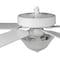 Progress Lighting AirPro Collection 52" Five-Blade Ceiling fan w/White Etched Light Kit P2599-30 - alternate 8